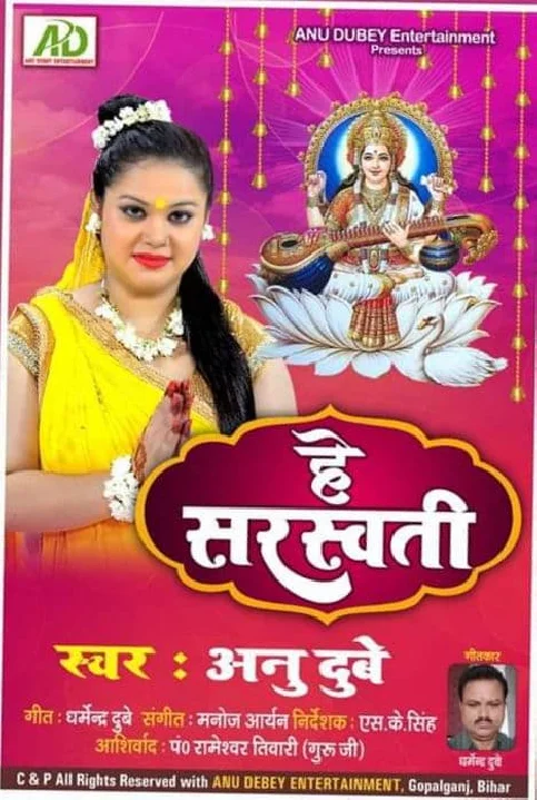 He Sarswati Mere Swar Me Padharo Song